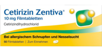 CETIRIZIN Zentiva 10 mg Filmtabletten