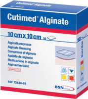 CUTIMED Alginate Alginatkompressen 10x10 cm