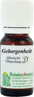 GEBORGENHEIT Öl