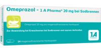 OMEPRAZOL-1A Pharma 20 mg bei Sodbrennen HKM