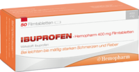 IBUPROFEN Hemopharm 400 mg Filmtabletten