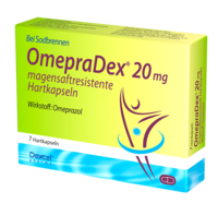 OMEPRADEX 20 mg magensaftresistente Hartkapseln