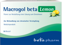 MACROGOL beta Lemon Plv.z.Her.e.Lsg.z.Einnehmen