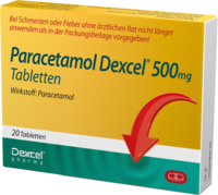 PARACETAMOL Dexcel 500 mg Tabletten